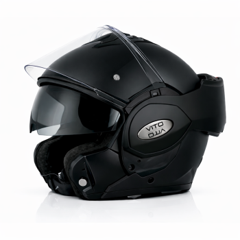Klapphelm - VITO REVERSE - schwarz-matt